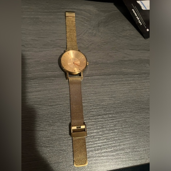 Wolf & Badger Volare Rose Gold Watch With Mesh Band 42mm - Picture 2 of 2